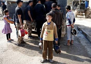4,500 Iraqis flee Mosul amid offensive