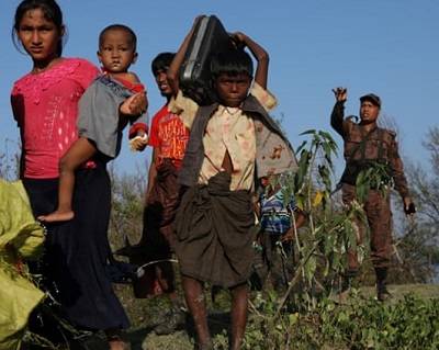 Rohingya return to Myanmar 