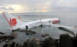 All safe after Indonesia plane skids into sea