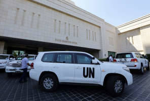 UN team in Syria for chemical weapons probe 