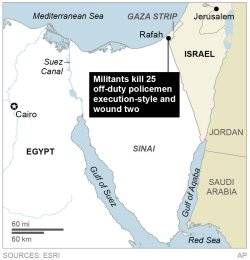 Egypt launches military offensive in Sinai 