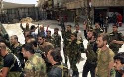 Fighters begin withdrawal from Syria