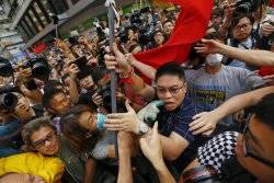 Hong Kong protest referendum called off 