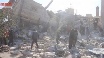 UN ‘concerned’ as 5 hospitals, 2 schools bombed in Syria