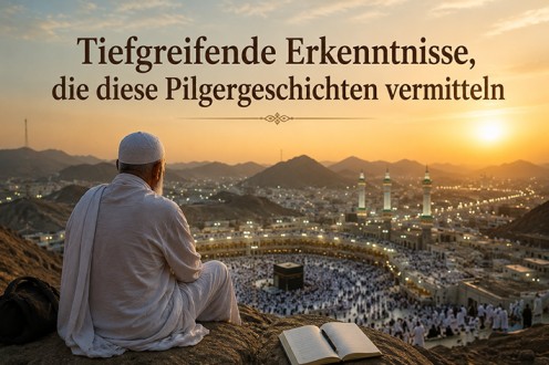 Tiefgreifende Erkenntnisse, die diese Pilgergeschichten vermitteln: