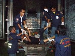 Myanmar migrants suffocate in lorry   