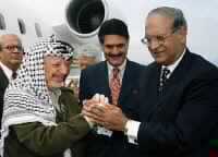 Arafat Arrives in China Seeking Asian Support