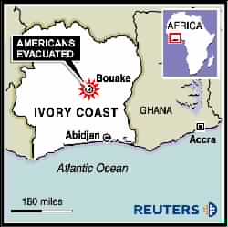 French Ready to Rescue Foreigners in Ivory Coast