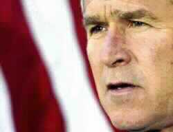 Bush Dismisses Iraqi MPs And Awaits Word from Saddam