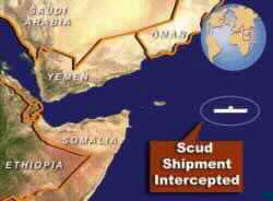 N. Korean Ship with Scuds Seized En Route to Yemen