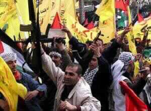 Palestinians Celebrate FATAH