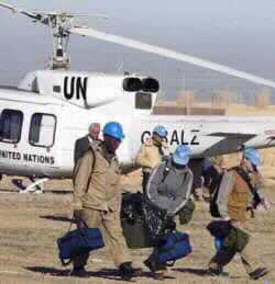 UN Officials to Say Iraq Is Not Providing Answers