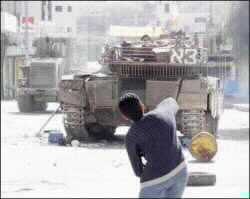 Israeli Occupation Army Raids Hebron, Kills Two in Tulkarem, as Sharon Woos Labour