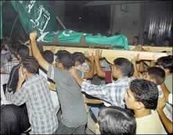 Israeli Air Strike, Bush Call for Hamas Crackdown