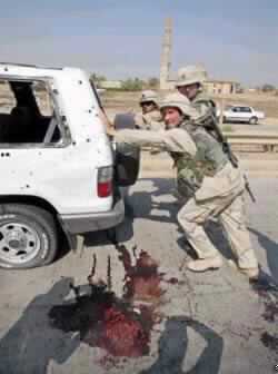 Iraqi Ambushes Against U.S. Troops Kill 4