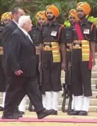 Sharon India Visit Angers Muslims