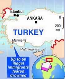 Hopes Fade for Survivors after Immigrant Boat Sinks off Turkey