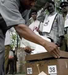 Voting Ends in Sri Lanka