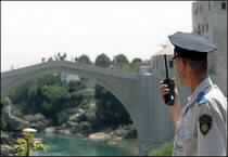 Bombed out Bosnian Bridge Reopened